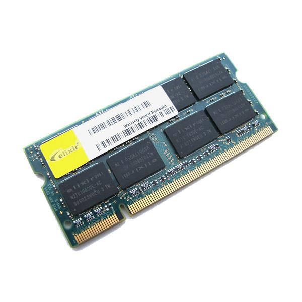 رم لپ تاپ الیکسیر DDR2 800 مگاهرتز مدل 6400s ظرفیت 2 گیگابایت Elixir 6400s DDR2 800Mhz laptop ram 2GB